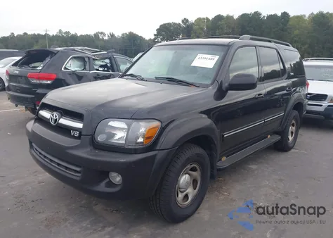 2006 Toyota Sequoia Sr5 from USA, damaged, VIN 5TDBT44A06S274329